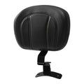 Front Rider Driver Backrest Pad Fit For Harley Touring Road Street Glide 09-2023