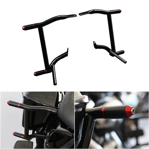Saddlebag Guard Rails Guards Fit For Harley Touring Road Street Glide 2009-2024