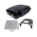 Razor Trunk Backrest Solo Mount Fit For Harley Electra Glide Road King 09-13