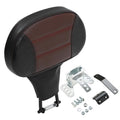 Black+Coffee Rider Driver Backrest Pad Fit For Harley Touring Road Glide 09-23