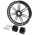 18'' Front Wheel Rim Dual Disc Hub Fit For Harley Road King Street Glide 97-21
