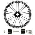26"x3.5'' Front Wheel Rim Dual Disc Hub Fit For Harley Road Glide King 1997-2021