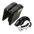 Saddlebags W/ Speaker Lid & Rear Fender Fit For Harley Cvo Street Glide 09-13