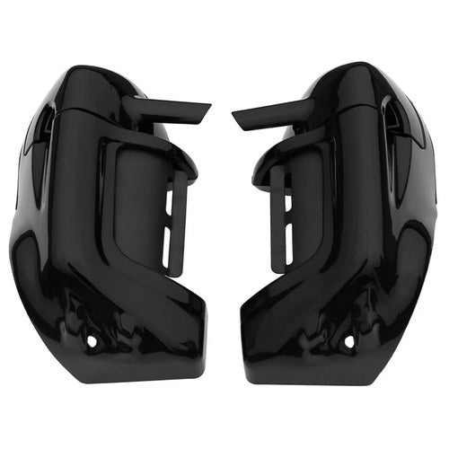 Lower Vented Leg Fairings 6.5" Speaker Grill Fit For Harley Touring 1983-2013