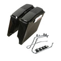 5" Extended Saddlebag 6x9" Speaker Lid w/ Bracket Fit For 1984-17 Harley Softail