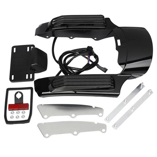 LED Rear Fender Fascia Set Fit For Harley Touring Street Road Glide King 14-24