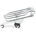 Chrome Two-Up Luggage Rack Fit For Harley Touring Street Road Glide 2009-2025