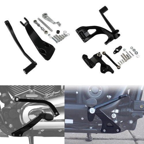 Mid-Controls Shift Brake Side Fit For Harley Sport Glide Flsb Fat Bob Fxfb 18-24