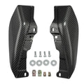 Vivid Black Mid Frame Air Deflector Fit For Harley Road Street Glide 2009-2024
