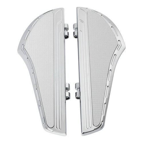 Driver Footboard Floorboards Rest Fit For Harley Touring Road Glide Softail Dyna