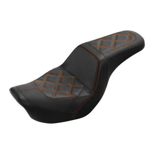 Driver Passenger Seat Fit For Harley Dyna Super Glide Custom Fxdc 2006-2017