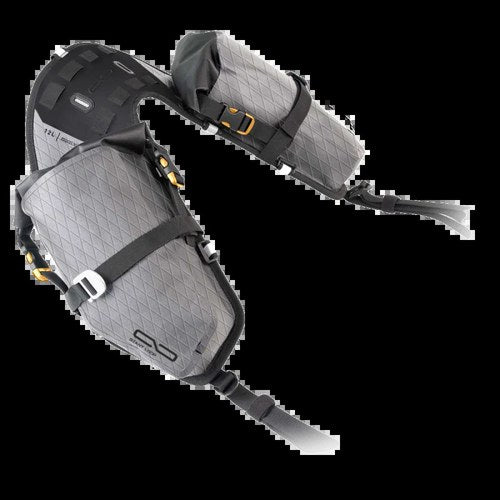 Giant Loop MoJavi Saddlebag 12L Gray for Powersports Vehicles