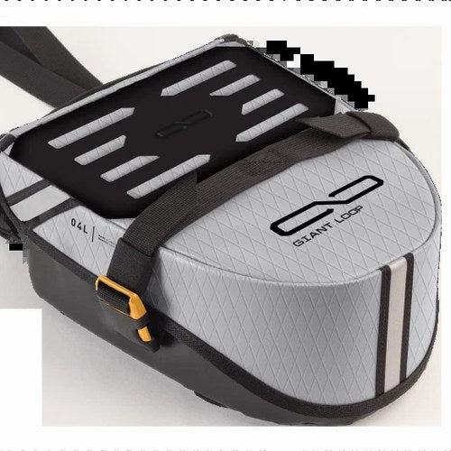 Giant Loop Klamath Tail Rack Pack 4L Gray for Powersports Vehicles