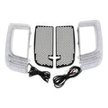 LED Light Run Turn Signal Lower Fairing Grill Fit For Harley Touring 2014-2024