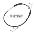 55-1/4'' 140CM Clutch Cable Wire Fit For Harley Sportster XL883 1200 Motorcycle