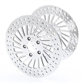 11.8" Front Brake Rotor Disc Fit For Harley Sportster Softail Fatboy Road King