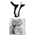 ABS Fairing Spoilers Cover Fit For Harley Davidson Road Glide Fltrx 17-21 Black