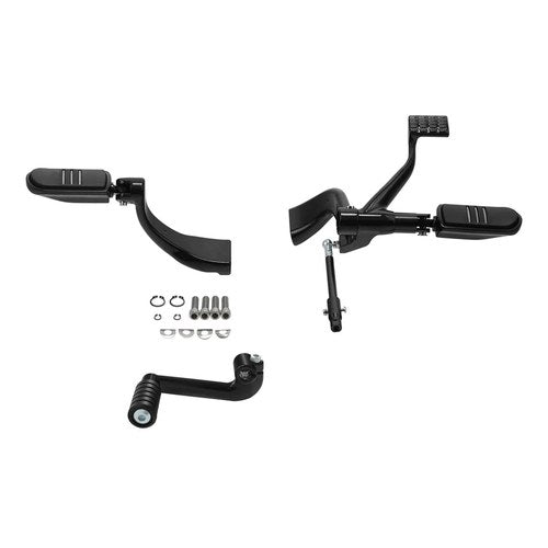Mid Control Shifter Lever Foot Pegs Kit Fit For Harley Sportster XL 2014-2022