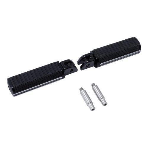 Front Rider Footrests Foot Pegs Fit For Harley Softail Fat Bob Standard 2018-up