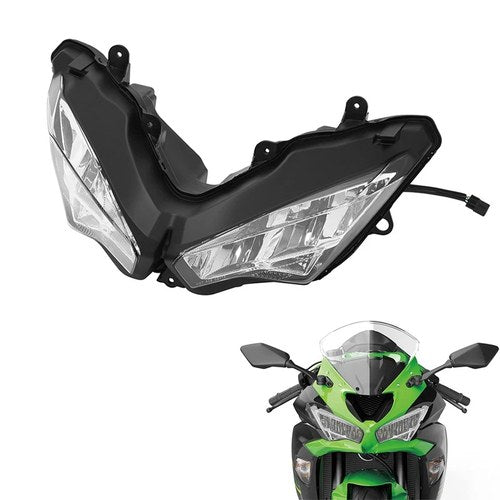LED Headlight Assembly Fit For Kawasaki Ninja 400 & 650 Versys 650 & Versys 1000