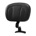 Front Driver Rider Backrest Pad Fit For Harley Street Electra Road Glide 09-23