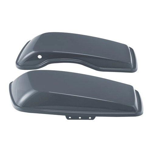 Saddlebags Lids Fit For Harley Touring Street Road Glide 2014-2024 Gunship Gray