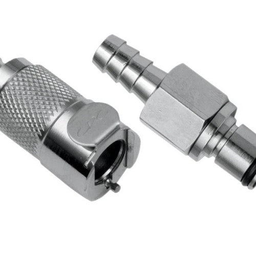 Goodridge MCD04V Fuel Line Coupling for 1/4 Inch ID Hose - Powersports