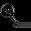 Vortex Racing For X30 Round Motorcycle Bar-End Mirror With 7/8in Clamp – Black