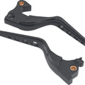 Bikers Choice For 14-22 XL Black O Series 4 Hole Lever Set – Fits Harley