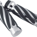 Bikers Choice Dual Throttle Grips with Chrome Finish for Harley-Davidson