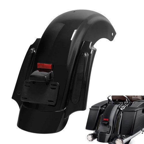 Rear Fender System LED Light Fit For Harley Touring Street Electra Glide 09-13