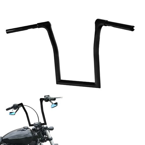 14" Rise Ape Hanger 1.25" Handlebar Fit For Harley Road King 14-up Fat Boy 18-up