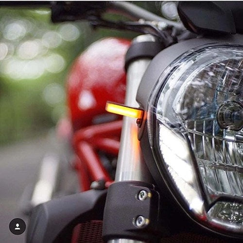 New Rage Cycles 1200R-FS Front Turn Signals for Ducati Monster 1200 R