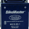BikeMaster TruGel Battery MG16-BS-1 – Powersports Battery for Suzuki VS1400GL
