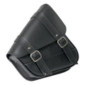 Willie & Max Black Jack Compact Slant Saddlebag Set - For 12"L X 9.5"H X 5.5"W