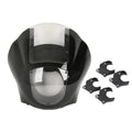 Quarter Head Fairing Windshield & 49mm Fork Clamp Fit For Harley Sportster Dyna