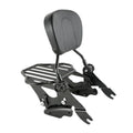 Sissy Bar Backrest Luggage Rack & Docking Kit Fit For Harley Street Glide 09-13