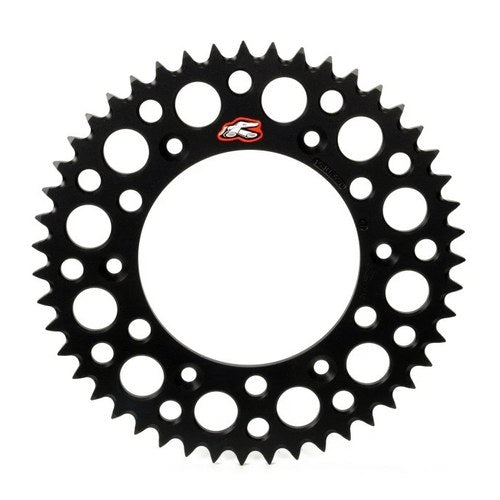 Renthal 123U-520-48GYBK Rear Chainwheel for Suzuki DR350 & RM Series