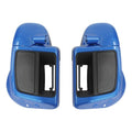 Lower Vented Fairing Fit For Harley Touring Road Street Glide 14+ Electric Blue