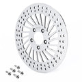 11.8" Front Disc Brake Rotor & Bolts Fit For Harley Touring Road Glide 2008-2023