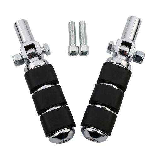Rear Passenger Foot Peg Mount Fit For Harley Fat Boy Heritage Softail 2000-2006