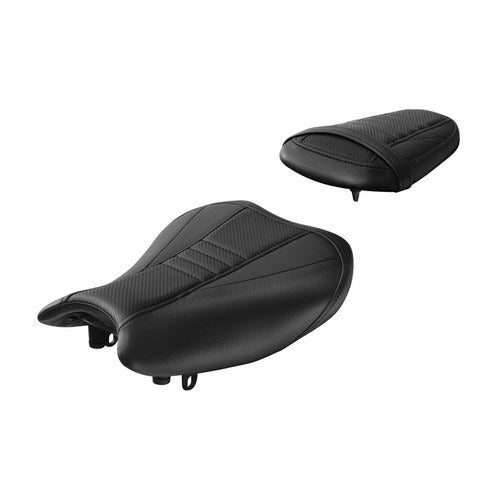Black Rider Driver & Passenger Seat Fit for Suzuki GSXR1000 GSX-R1000 2017-2024