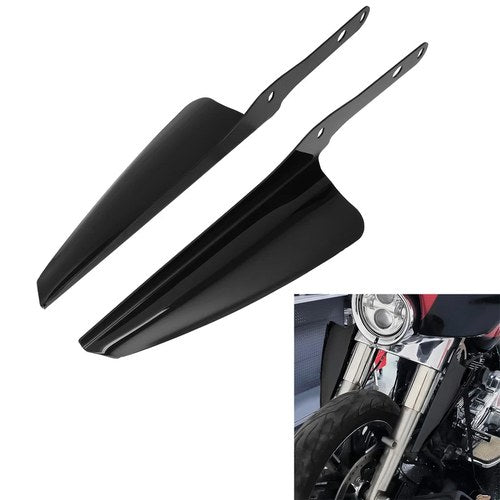 Front Fork Mount Wind Deflectors Fit For Harley Touring Glide Flhrc Flhtc Flhxs