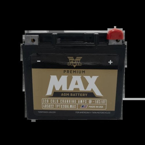 Twin Power GYZ-20HL Premium Max Agm Battery for Harley-Davidson – Made in Usa