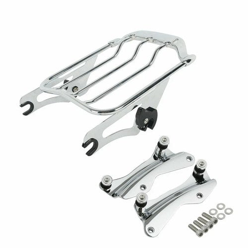 Luggage Rack W/ 4 Point Docking Kit Fit For Harley Touring Road Glide 2014-2026