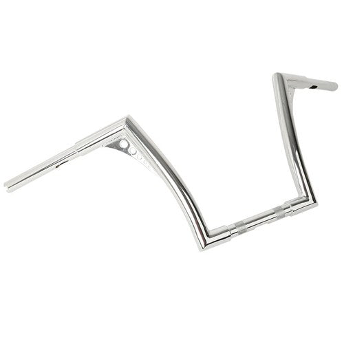 Chrome 12" Rise 1-1/4" Hanger Ape Handlebar Fit For Harley Sportster XL883 1200