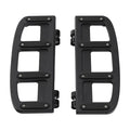 Matte Black Rider Driver Footboard Floorboard Fit For Harley Touring 2009-2023