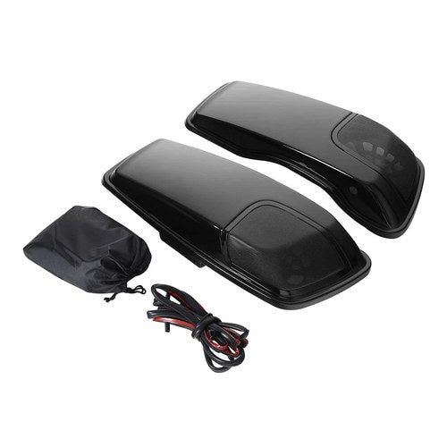 Saddlebag 5x7'' Speaker Lids Fit For Harley Touring Street Electra Glide 14-22