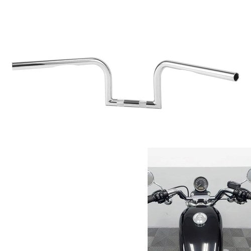 Chrome 6" Rise 1" Ape Hanger Handlebar Fit For Harley Sportster XL883 2007-2014
