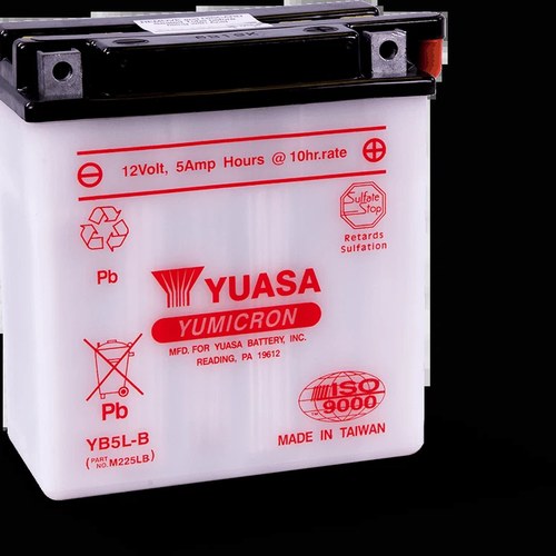 Yuasa YB5L-B Yumicron For 12-Volt Powersports Battery – Fits Suzuki & Yamaha